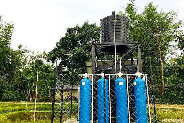 Iron Removal Plant with Solar Pumping