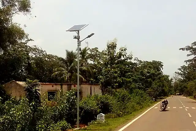 Village Road Solar Lighting